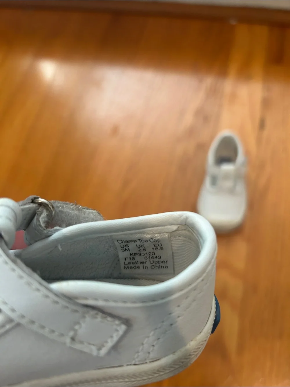 Keds White Toddler Mary Jane Casual Shoes